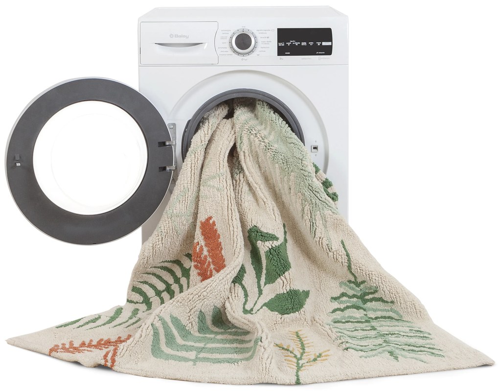 Ručne tkaný kusový koberec Botanic Plants, 140x200, viacfarebná, detská izba, Lorena Canals