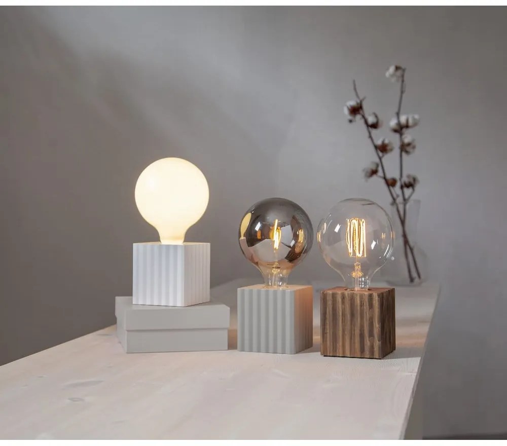 Teplá LED/filamentová žiarovka E27, 2 W Plain Smoke – Star Trading