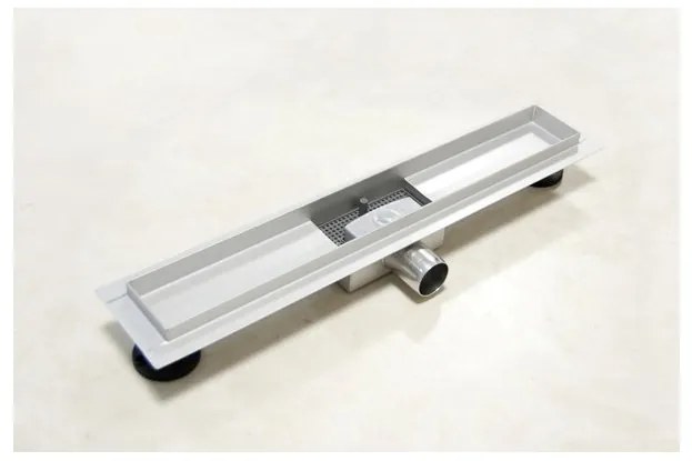 Sprchový podlahový žľab 120 cm - POD DLAŽBU M1204