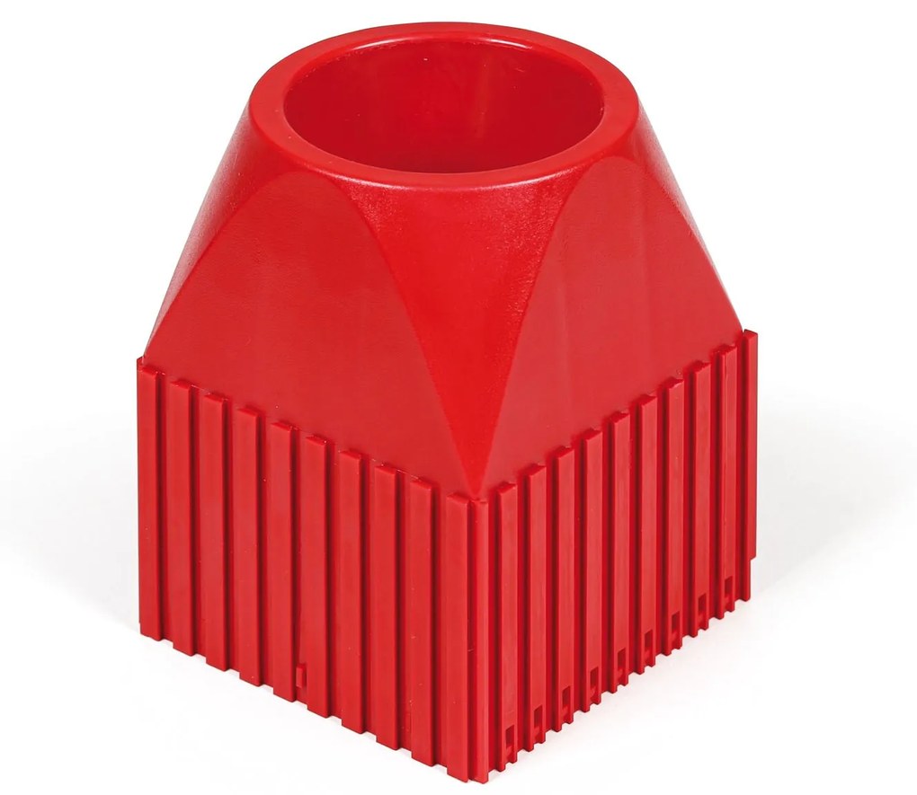 Plastový box pre nástroj s kužeľovou stopkou ISO 50, modul 10x10, 1 dutina, červená