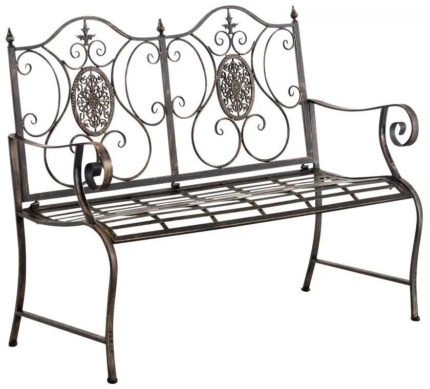 Záhradná lavička Punjab - Bronzová