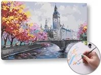 Maľovanie podľa čísel JESEŇ V LONDÝNE