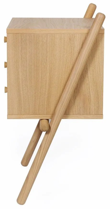Nočný stolík Woodman Wiru Puro