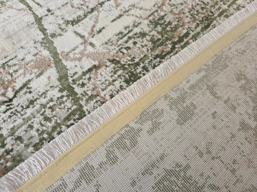 DC Koberec Exclusive 339 krémová zelená Rozmer: 200×290 cm