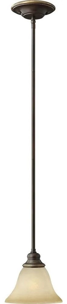 Hinkley HK-CELLO-P-A - Luster na tyči CELLO 1xE27/60W/230V