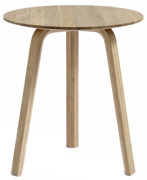 HAY Stolík Bella Coffee Table Ø45x49, lacquered oak