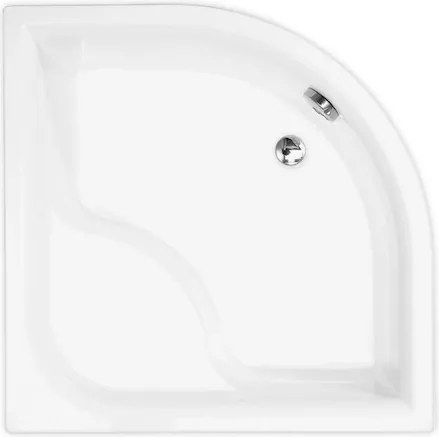 Roth Viki Lux sprchová vanička štvrťkruhová 80x80 cm akrylát 8000047