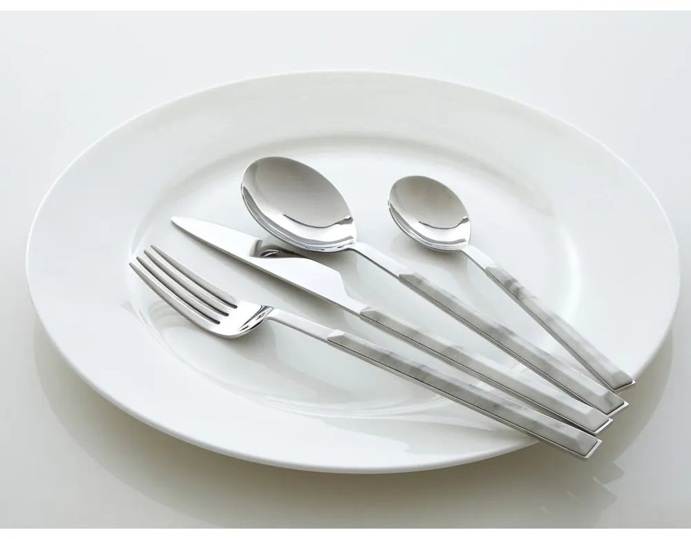 Antikoro príbor v striebornej farbe 16 ks Avie – Premier Housewares