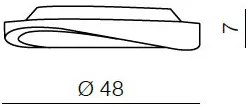 AZzardo Circulo  AZ0985 Farba: Chróm, Veľkosť: 48