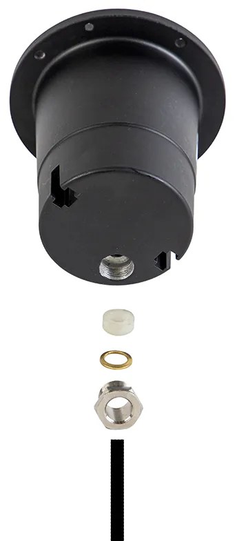 Vonkajšie zemné bodové svetlo oceľ 11 cm IP67 - Basic Round