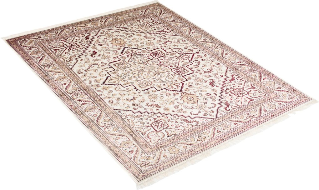 TA Koberec Isphahan 84412/56 slonovina/červená Rozmer: 80x220 cm