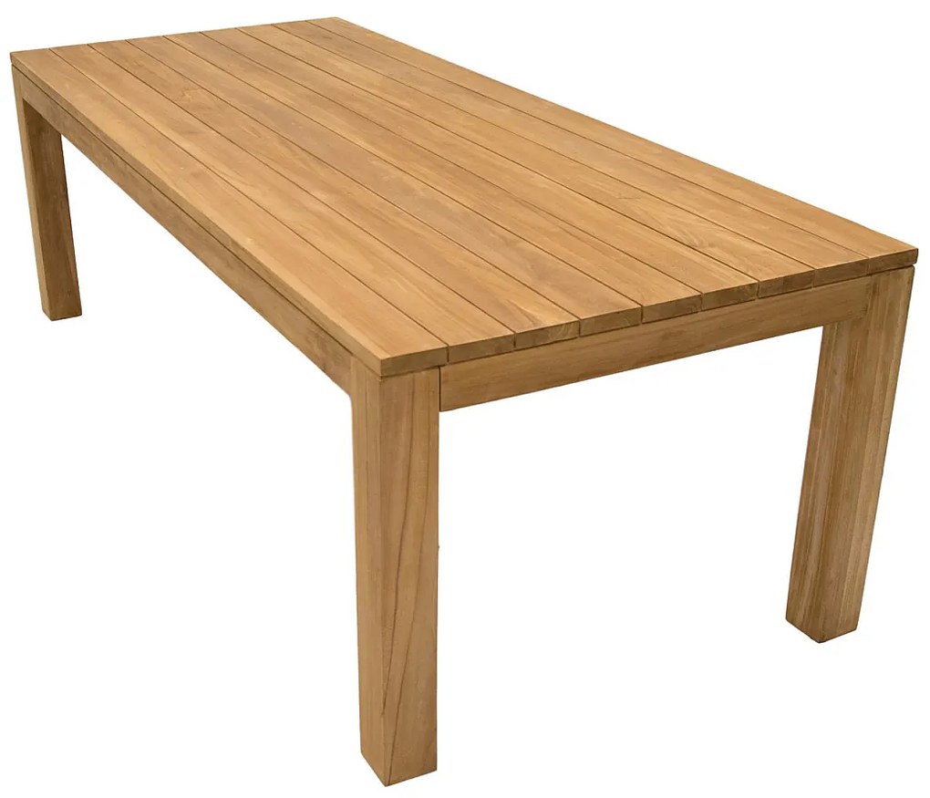 DEOKORK Teakový masívny stôl MONTE CARLO 200 cm