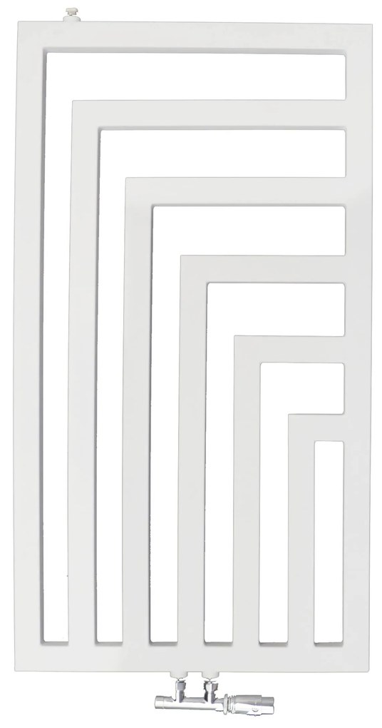 Regnis Kreon, vykurovacie teleso 550x1000 mm, 548W, biela matná, KR100/55/WHITE