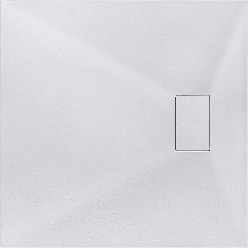Besco Štvorcová sprchová vanička z SMC kompozitu VEXO SQ 80x80 (90x90) BESCO-Rozmery: 80x80