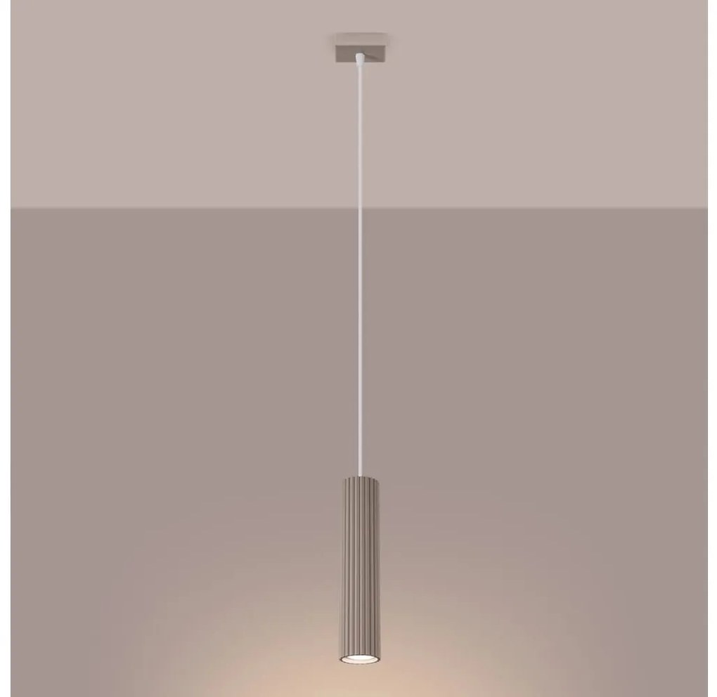 Brilagi - Luster na lanku CRESTO 1xGU10/10W/230V taupe