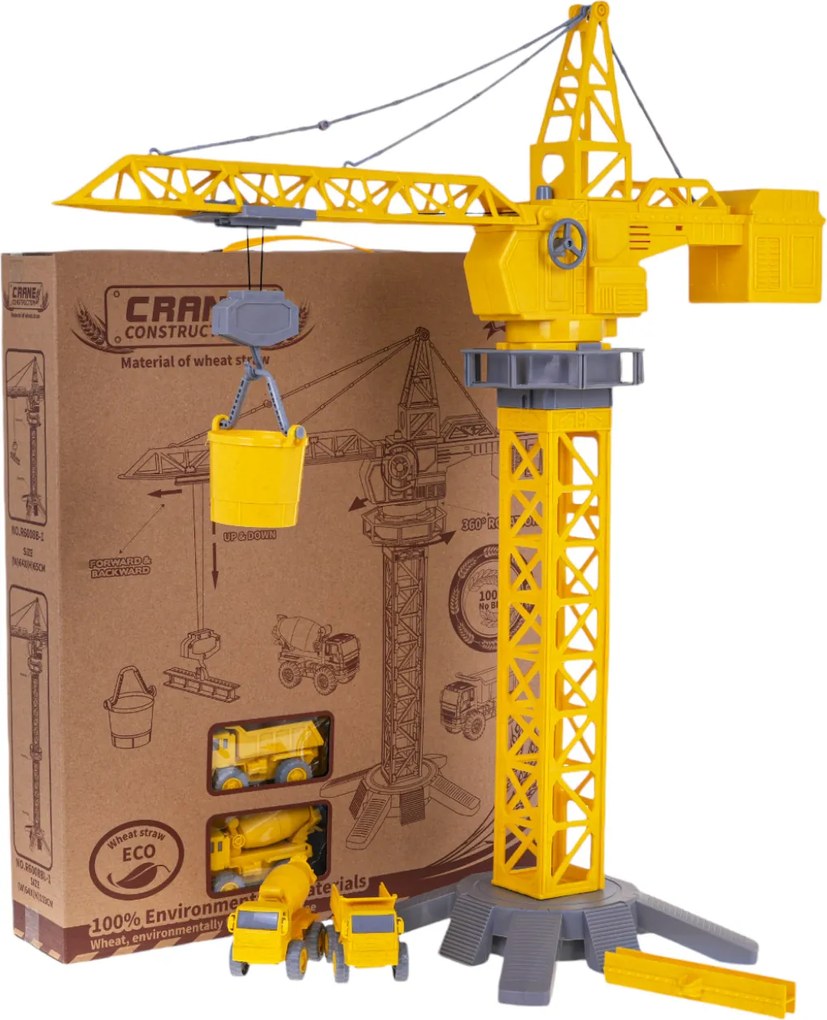 Ramiz EKO stavebný žeriav + vozidlá