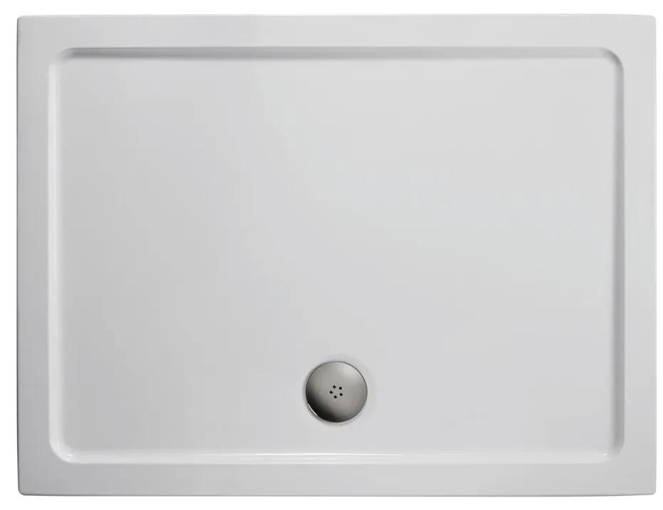 Ideal Standard Simplicity Stone - Sprchová vanička liaty mramor 1410x910 mm, biela L505301