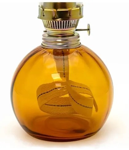 Petrolejová lampa BASIC 38 cm amber