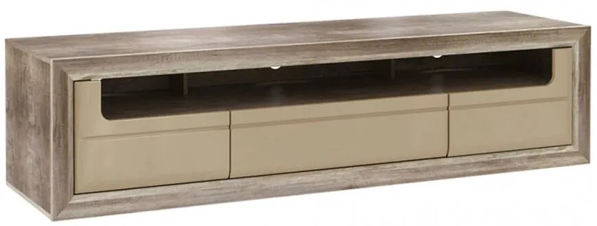 TV skrinka 3S Tiziano starožitný dub/béžová