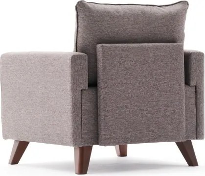 Křeslo Bella hnědé