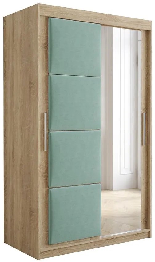 Skriňa Tapi 120 Dub Sonoma/Ružová