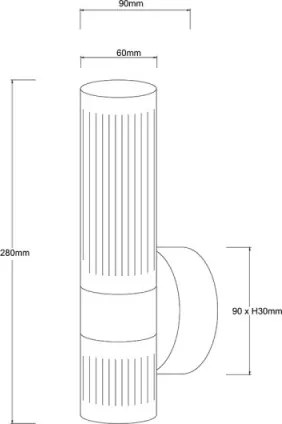 LED nástenné svietidlo AMBIENTE LED/6W/230V 3000/4000/6000K zlaté