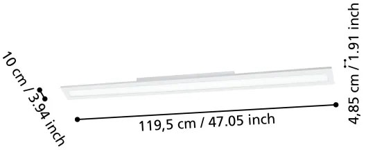 Eglo 900048 - LED Stmievateľné stropné svietidlo SALOBRENA-Z LED/33,5W/230V biela