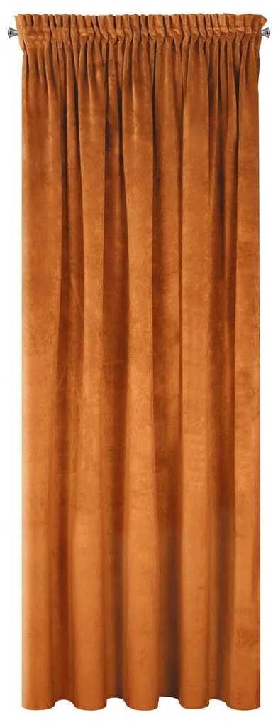 ZATEMŇOVACÍ ZÁVES NA PÁSKE RIA 140X270 CM ORANŽOVÁ