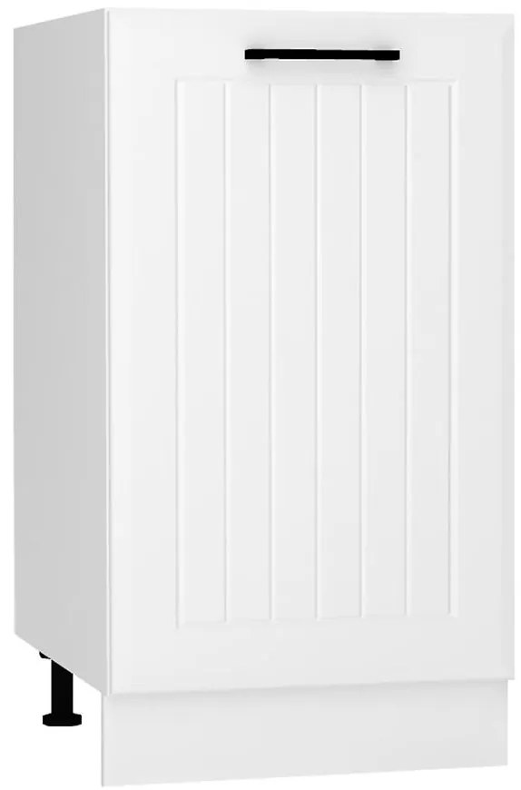 Skrinka do kuchyne Irma D45 Pl Biely hrášok Mat