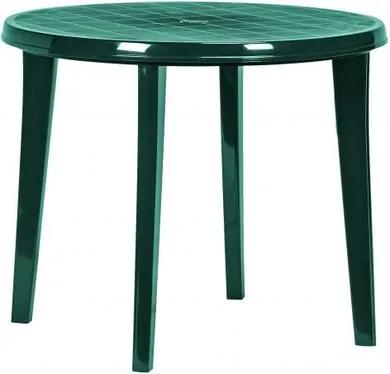 CURVER LISA stôl 90 x 73 cm, tmavo zelená 17180053
