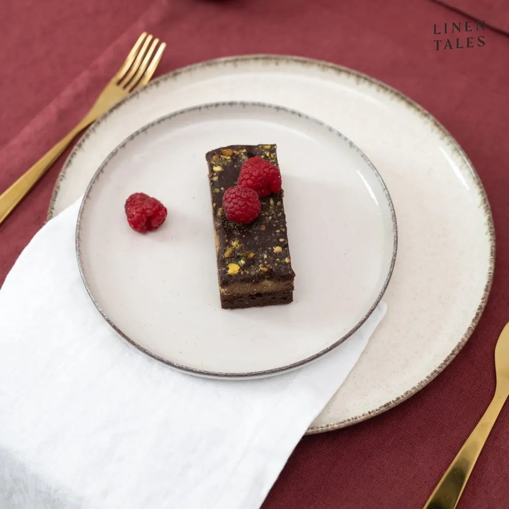 Ľanový behúň na stôl 40x200 cm Marsala – Linen Tales