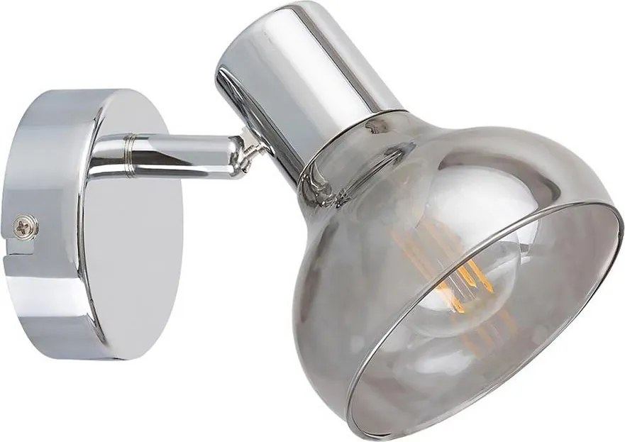 Rabalux 5555 - Nástenné svietidlo HOLLY 1xE14/40W/230V lesklý chróm