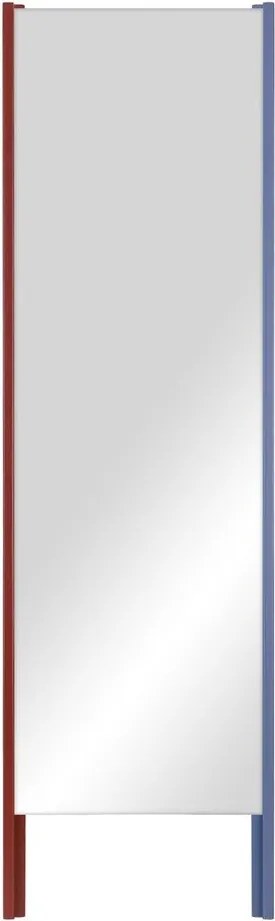 Stojacie zrkadlo s dreveným rámom 49x166 cm Lun – noo.ma