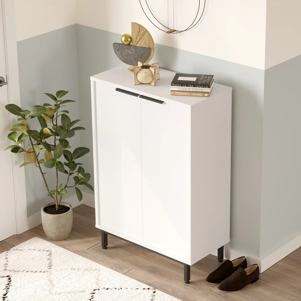 Botník Houseland Lerry bílý