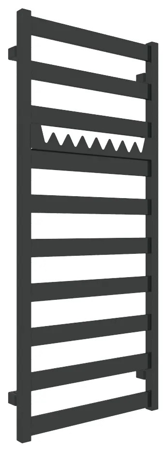 Terma Vivo 1150x500 vodný/elektrický radiátor RAL 9005 Pololesk ZS