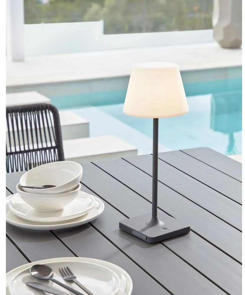 Stmievateľné vonkajšie svietidlo na USB Aluney - Kave Home