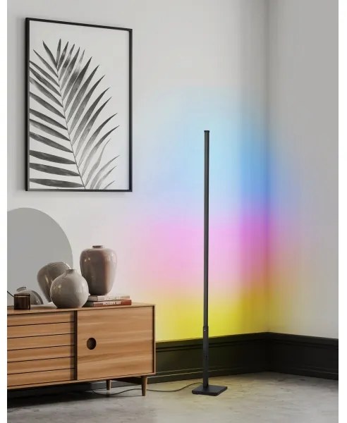 Eglo 75654 - LED RGB Stmievateľná stojacia lampa LED/13,5W/230V 2700-6500K + DO