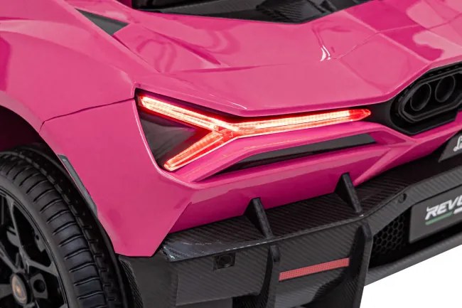 Elektrické autíčko Lamborghini Revuelto XL STRONG ružové