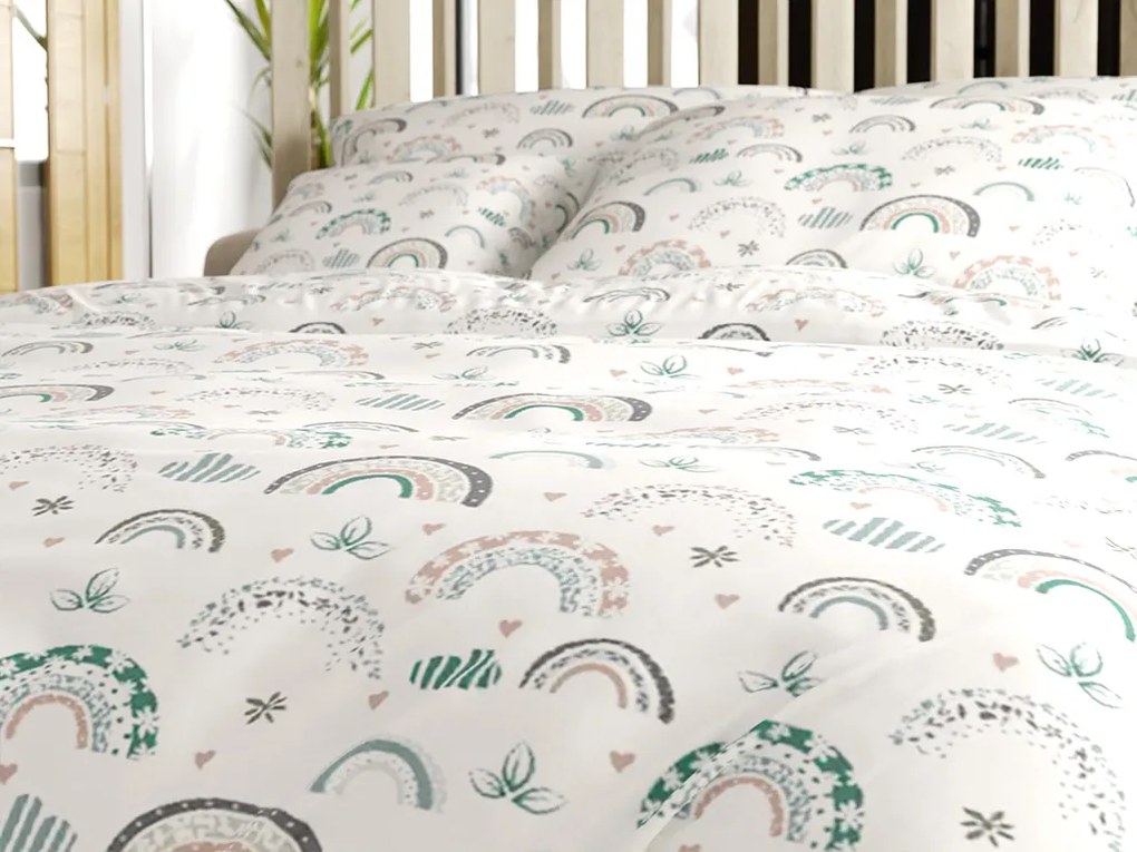 Bavlnené obliečky Renforcé RAINUBI biele Rozmer obliečky: 70 x 90 cm | 140 x 200 cm