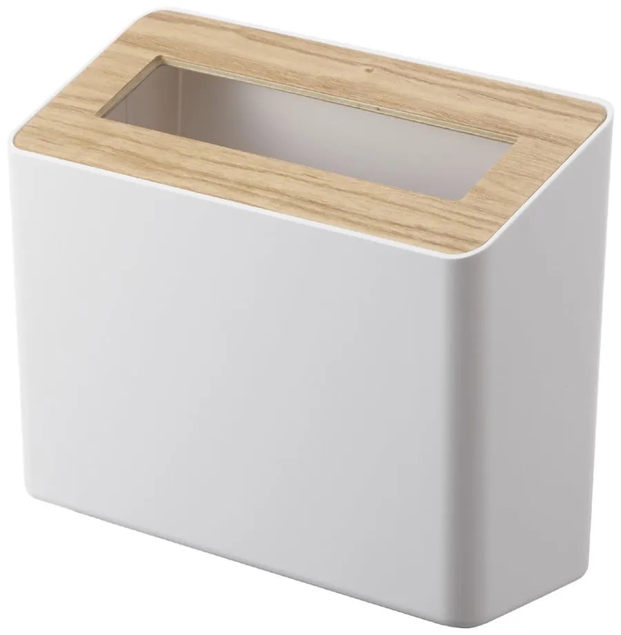 Biely kancelársky plastový odpadkový kôš 2,3 l Rin – YAMAZAKI