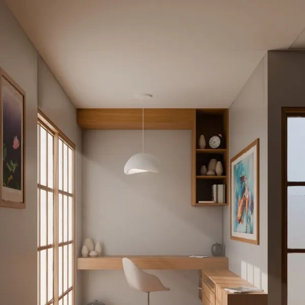 Brilagi - Závesné svietidlo na šnúre WABI SABI 1xE27/40W/230V biela