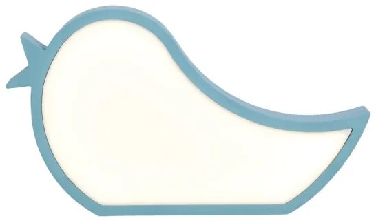 LED detská stolná lampa BIRD LED/12W/230V modrá