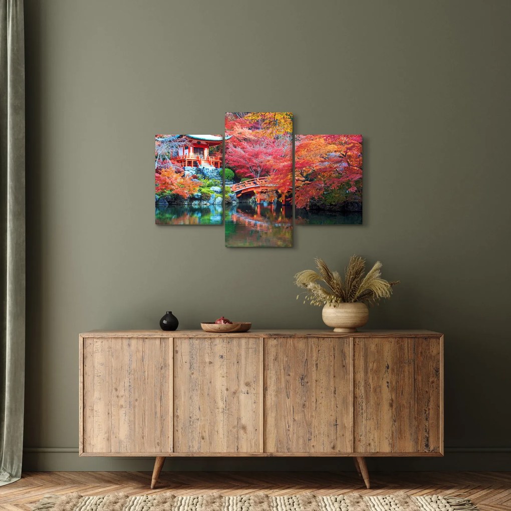 Obraz - Orientálna krajina (90x60 cm)