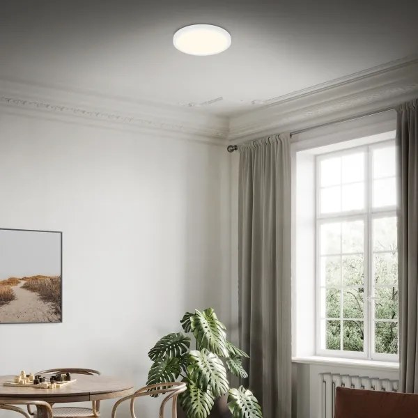 Briloner 3704-016 - LED Stmievateľné stropné svietidlo RUNA LED/22W/230V biela + DO