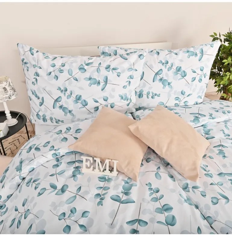 Obliečky Julia satén EMI, Štandardný set jednolôžko obsahuje 1x 140x200 + 1x 70x90