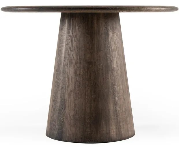 Okrúhly odkladací stolík z dubového dreva ø 55 cm Mushroom – Gazzda