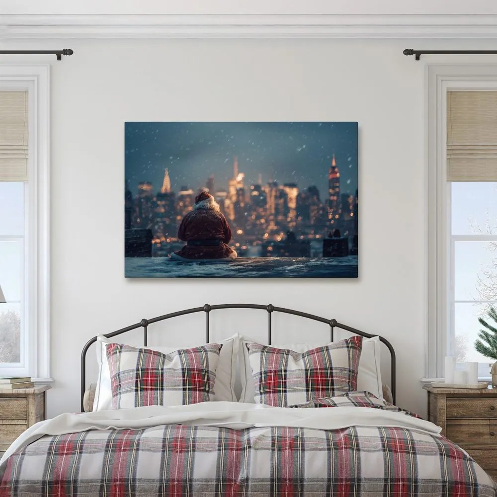 Obraz santa vo veľkomeste