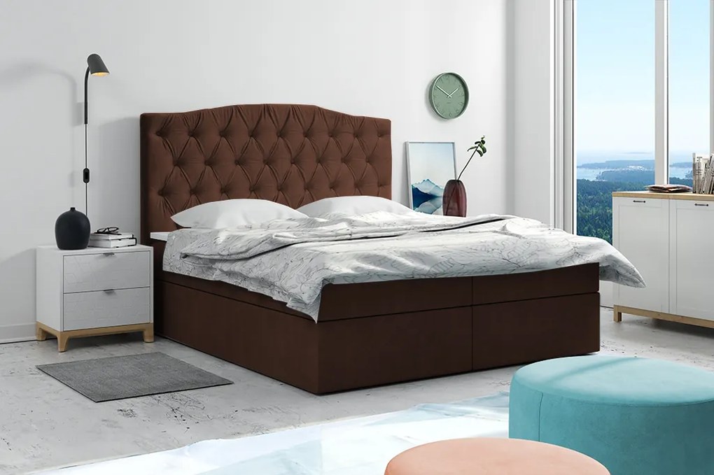Americká posteľ 160x200 cm Thandi