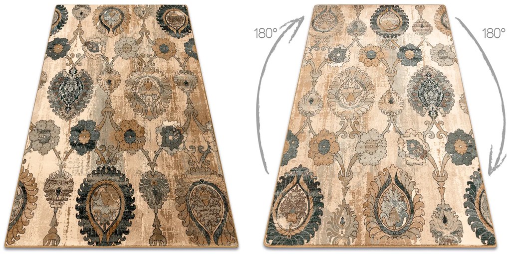 Koberec vlnený POLONIA Olivo, camel - béžový