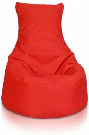 Sedací vak ECOPUF - SEAT L - polyestér NC12 - Červená